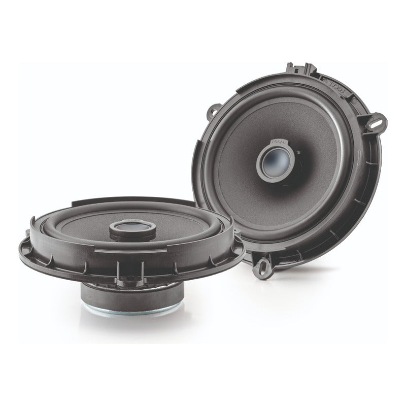 Bocinas Para Auto Focal Ic Ford 165 6.5 2vias 60w Rms 120w Color Negro