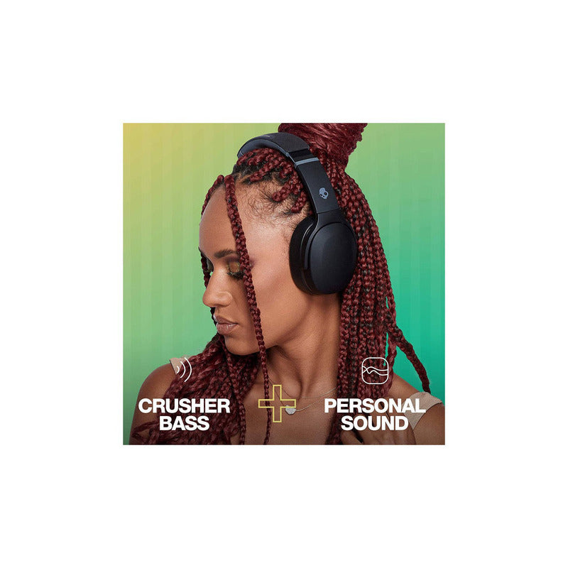 Audífonos Inalámbricos Skullcandy Over-ear Crusher Evo Negro